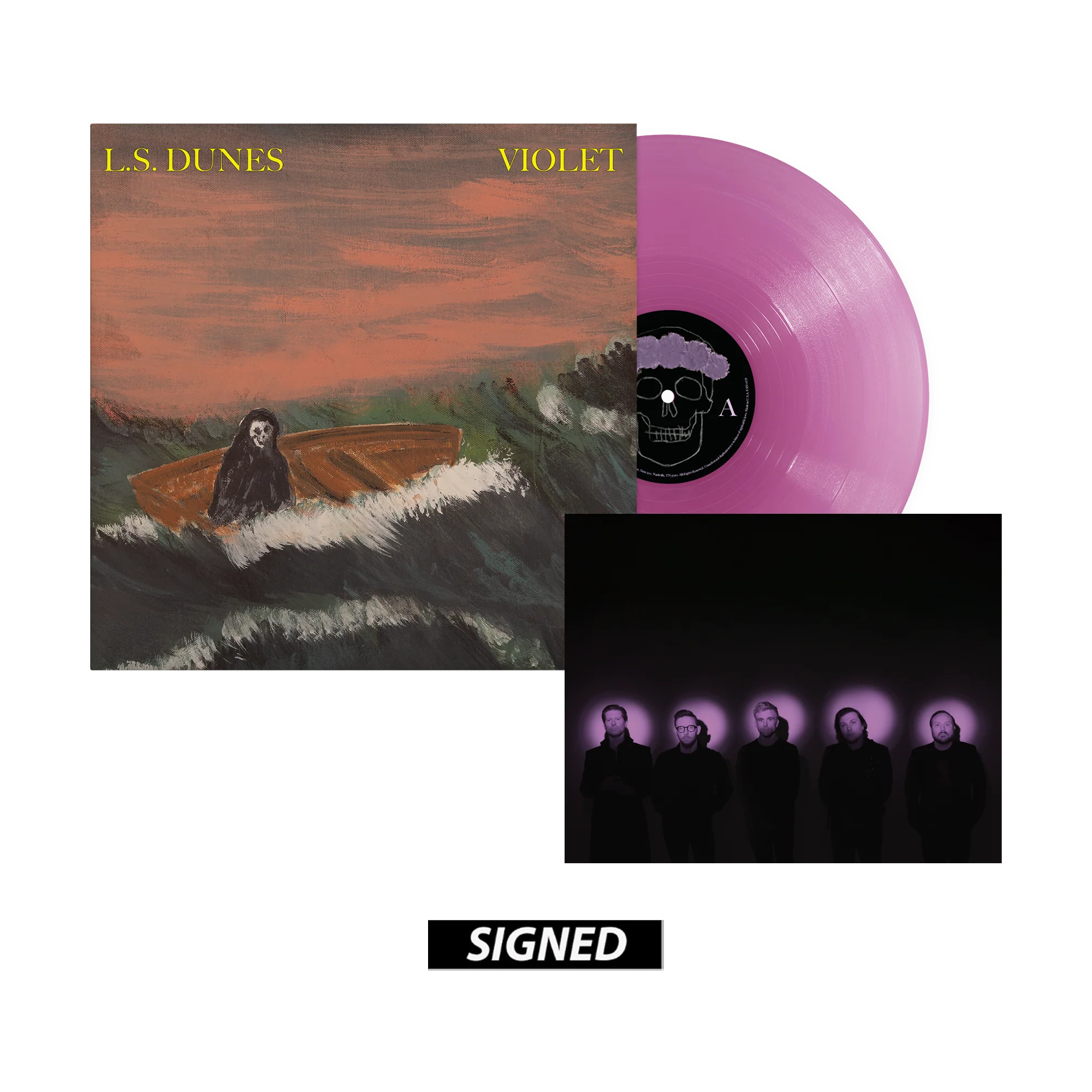 Violet - Opaque Violet Vinyl + Signed Print